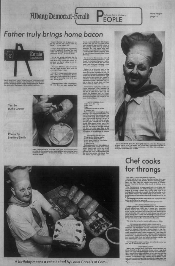 Clipping from Albany Democrat-Herald